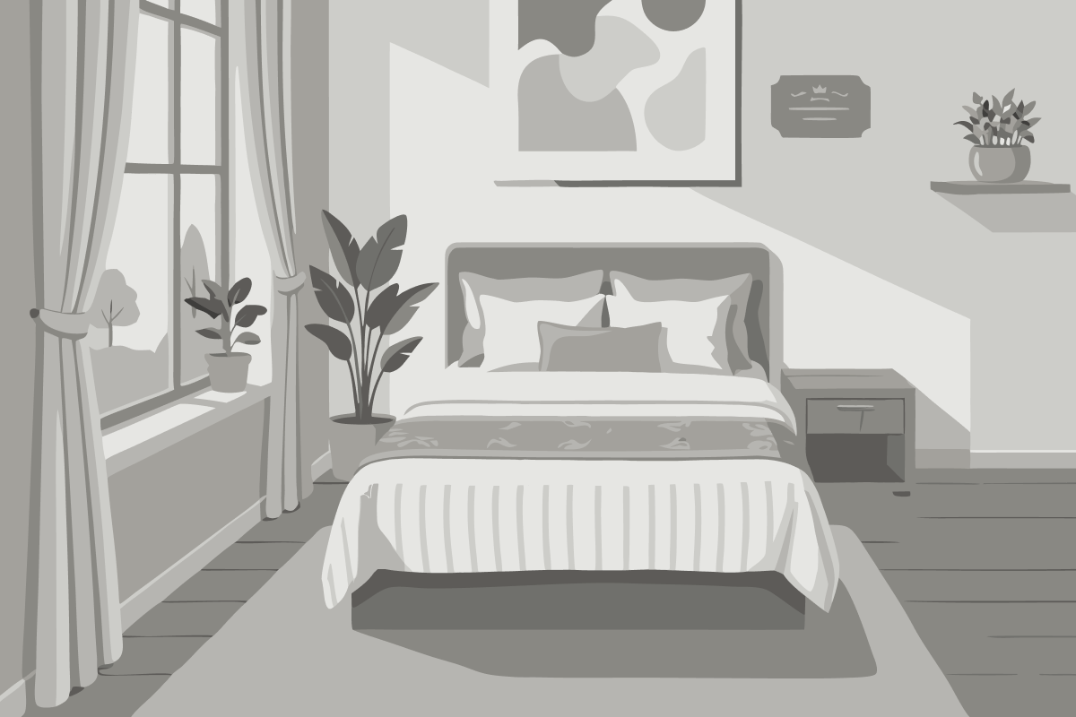 Economy Double or Twin Room with Partial Sea View